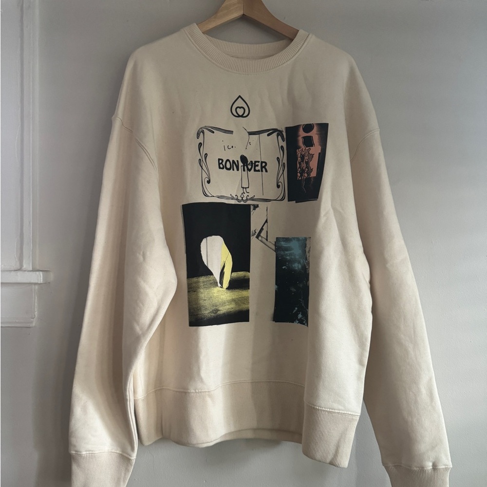 Oversized Bon Iver Tour Sweatshirt - XXL - NWOT